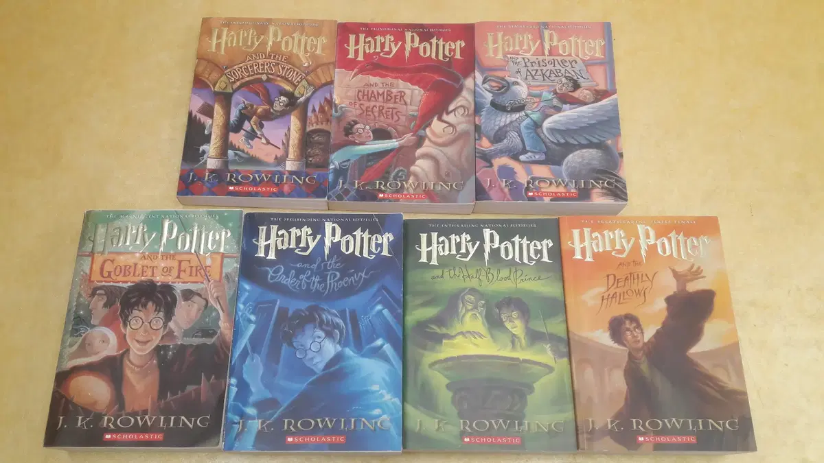 Scholastic Harry Potter 1~7부